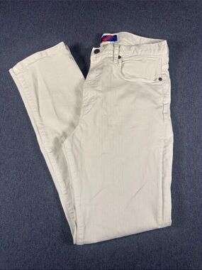 Best Made Co Standard Pants Mens 31x30.5* Cream 5 Pocket Cotton Stretch Straight